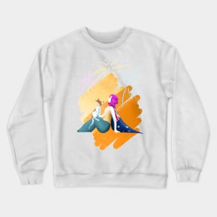 Australia Day - Dog life, Charlie and Me Crewneck Sweatshirt